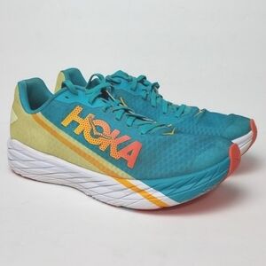 Hoka One One Rocket X Sneakers Scuba Blue Womens Size 11, Mens Size 10